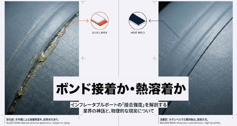 熱溶着とボンド接着比較画像